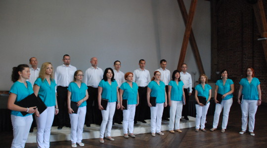 29.06.2014 Koncert chóru Sanctus Andreus w Zamku Topacz